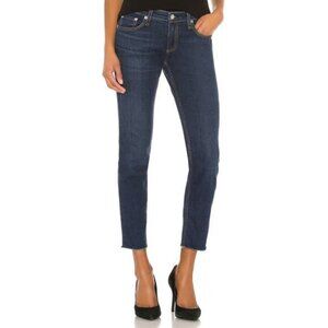 Rag & Bone Dre Low Rise Slim Boyfriend Jean In New Worn Size 25